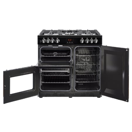 Belling Kensington 90DFT Range-fornuis Gaskookplaat Zwart A - Afbeelding 12