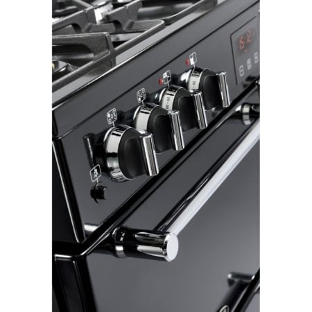 Belling Kensington 90DFT Range-fornuis Gaskookplaat Zwart A - Afbeelding 5