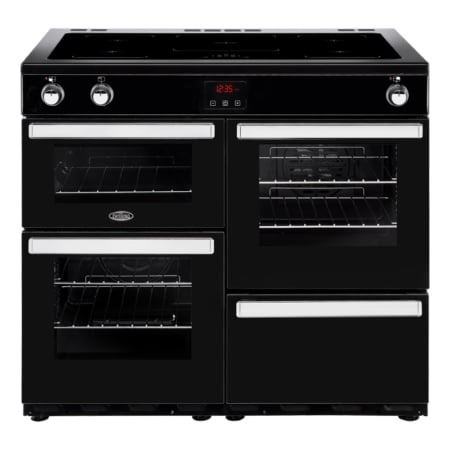 Belling Cookcentre 100 Ei Inductie fornuis Zwart - Afbeelding 3