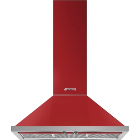 Smeg KPF9RD afzuigkap Muurmontage Rood 781 m³/uur A+ - Afbeelding 5
