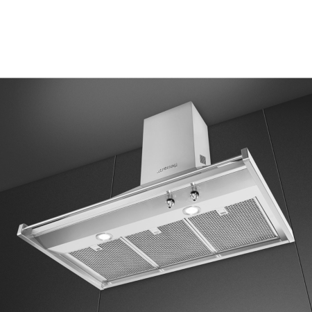 Smeg KD90HXE afzuigkap Muurmontage Roestvrijstaal 781 m³/uur A+ - Afbeelding 4