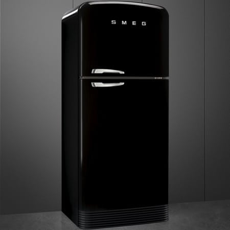 Smeg FAB50RBL5 koel-vriescombinatie Vrijstaand 524 l E Zwart - Afbeelding 3