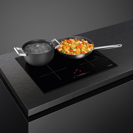 Smeg Universal SI4642D kookplaat Zwart Ingebouwd 60 cm Inductiekookplaat zones 4 zone(s) - Afbeelding 6