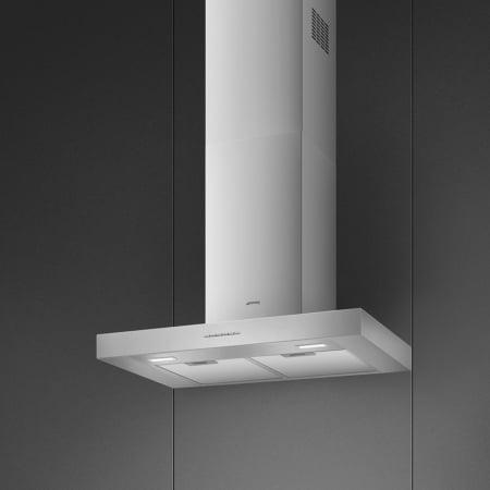Smeg KBT700XE afzuigkap Muurmontage Roestvrijstaal 463 m³/uur A - Afbeelding 3