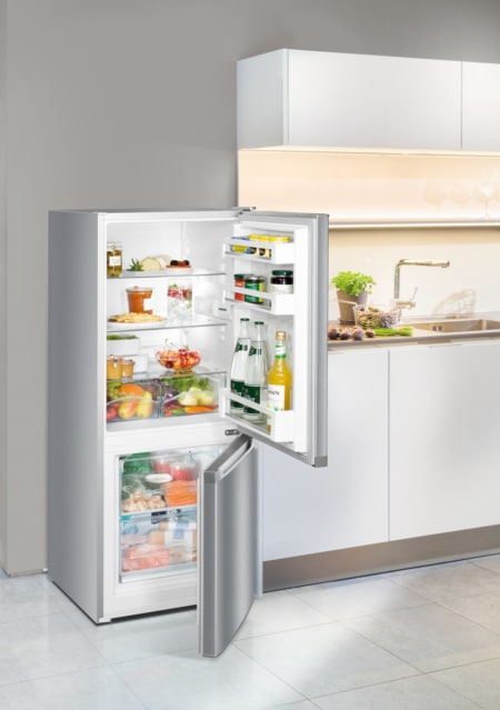Liebherr CUEL 2331 koel-vriescombinatie Vrijstaand 211 l F Zilver - Afbeelding 4