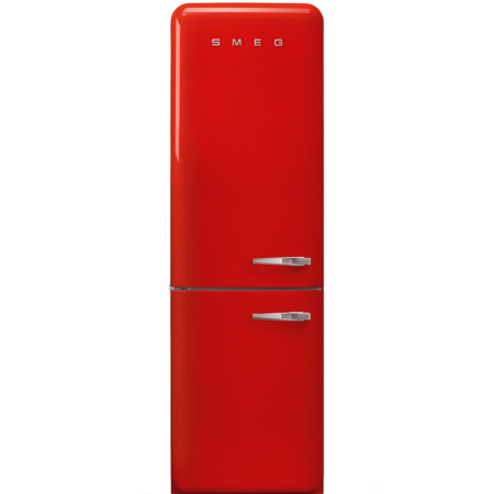 Smeg FAB32LRD5 koel-vriescombinatie Vrijstaand 331 l D Rood - Afbeelding 5