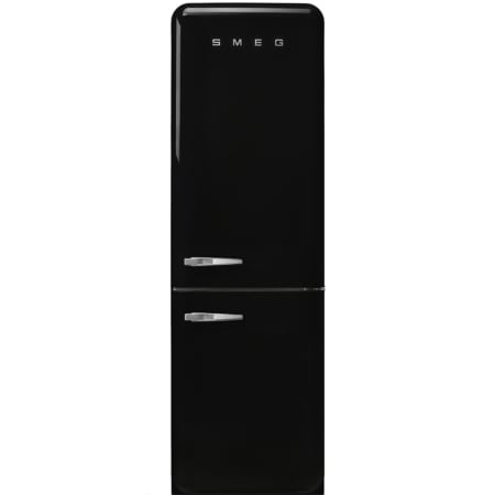 Smeg FAB32RBL5 koel-vriescombinatie Vrijstaand 331 l D Zwart - Afbeelding 4