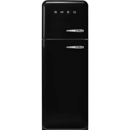 Smeg FAB30LBL5 koel-vriescombinatie Vrijstaand 294 l D Zwart - Afbeelding 4