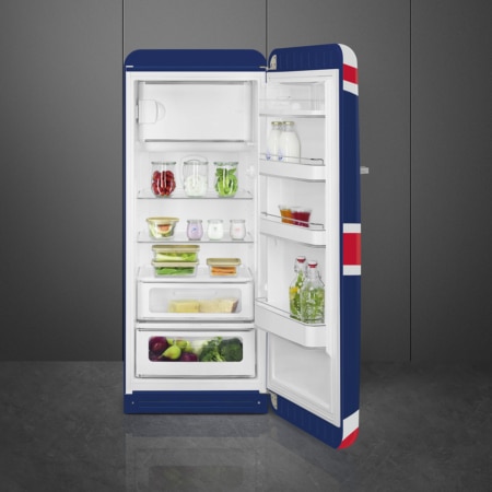 Smeg FAB28RDUJ5 combi-koelkast Vrijstaand 270 l D Blauw, Rood, Wit - Afbeelding 8