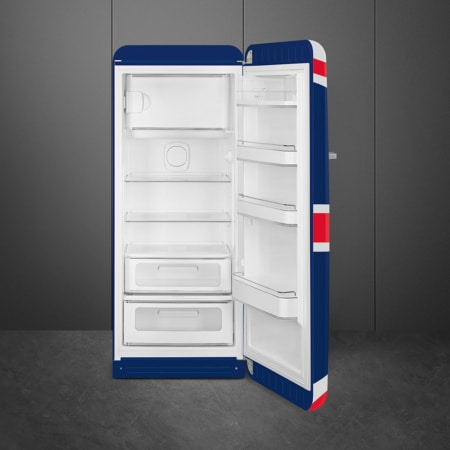 Smeg FAB28RDUJ5 combi-koelkast Vrijstaand 270 l D Blauw, Rood, Wit - Afbeelding 10