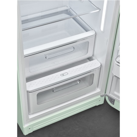 Smeg FAB28RPG5 combi-koelkast Vrijstaand 270 l D Groen - Afbeelding 6