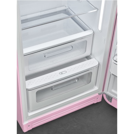 Smeg FAB28RPK5 combi-koelkast Vrijstaand 270 l D Roze - Afbeelding 5