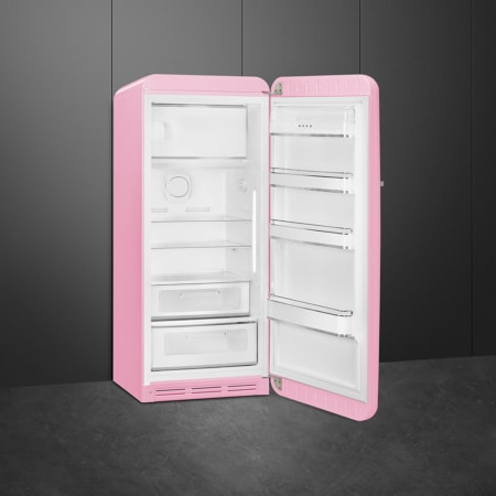 Smeg FAB28RPK5 combi-koelkast Vrijstaand 270 l D Roze - Afbeelding 8