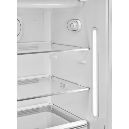 Smeg FAB28RYW5 combi-koelkast Vrijstaand 270 l D Geel - Afbeelding 4
