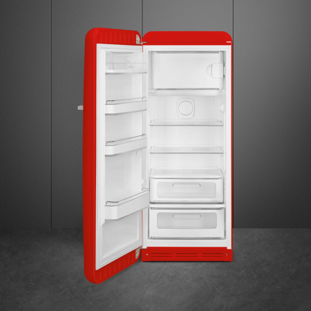 Smeg FAB28LRD5 combi-koelkast Vrijstaand 270 l D Rood - Afbeelding 3