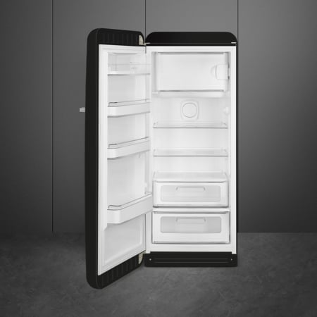 Smeg FAB28LBL5 combi-koelkast Vrijstaand 270 l D Zwart - Afbeelding 3