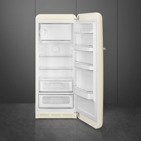 Smeg FAB28RCR5 combi-koelkast Vrijstaand 270 l D Crème - Afbeelding 5