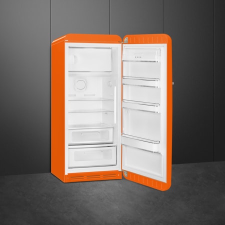 Smeg FAB28ROR5 combi-koelkast Vrijstaand 270 l D Oranje - Afbeelding 8