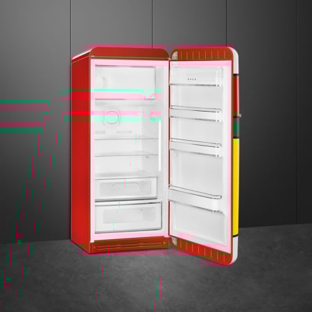 Smeg FAB28RDMC5 combi-koelkast Vrijstaand 270 l D Meerkleurig - Afbeelding 9