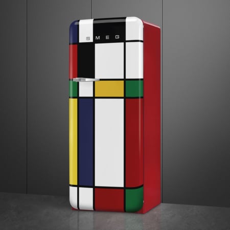 Smeg FAB28RDMC5 combi-koelkast Vrijstaand 270 l D Meerkleurig - Afbeelding 4