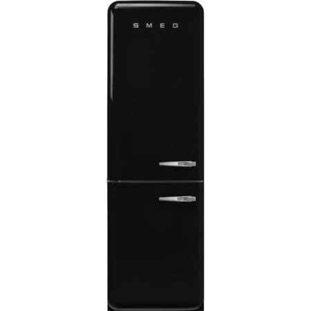 Smeg FAB32LBL5 koel-vriescombinatie Vrijstaand 331 l D Zwart - Afbeelding 6