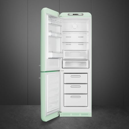 Smeg FAB32LPG5 koel-vriescombinatie Vrijstaand 331 l D Groen - Afbeelding 3