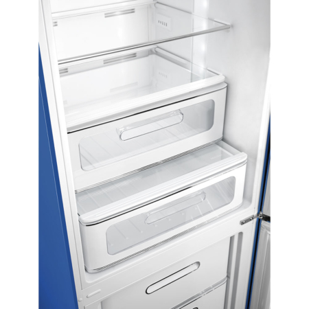 Smeg FAB32RBE5 koel-vriescombinatie Vrijstaand 331 l D Blauw - Afbeelding 4