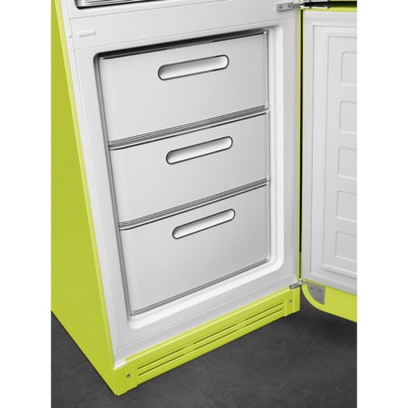 Smeg FAB32RLI5 koel-vriescombinatie Vrijstaand 331 l D Limoen - Afbeelding 6