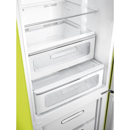 Smeg FAB32RLI5 koel-vriescombinatie Vrijstaand 331 l D Limoen - Afbeelding 4