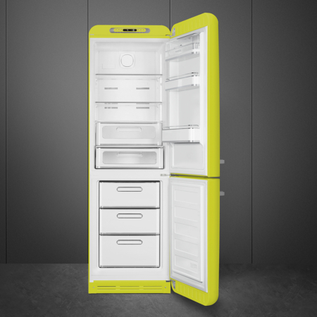 Smeg FAB32RLI5 koel-vriescombinatie Vrijstaand 331 l D Limoen - Afbeelding 8