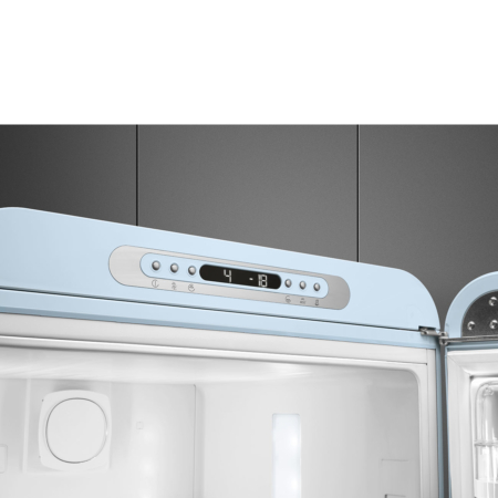 Smeg FAB32RPB5 koel-vriescombinatie Vrijstaand 331 l D Blauw - Afbeelding 7