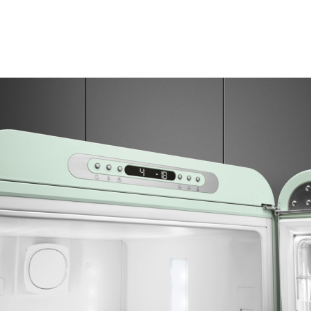 Smeg FAB32RPG5 koel-vriescombinatie Vrijstaand 331 l D Groen - Afbeelding 7