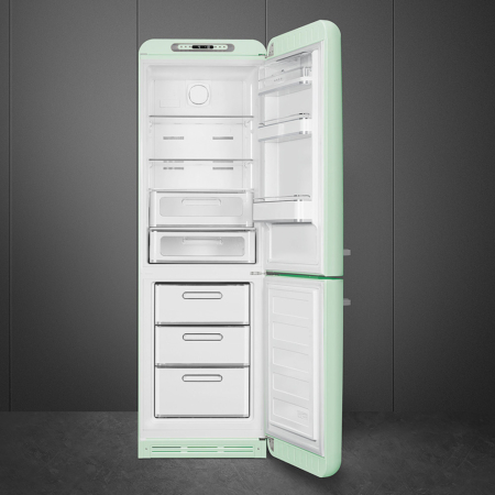 Smeg FAB32RPG5 koel-vriescombinatie Vrijstaand 331 l D Groen - Afbeelding 8