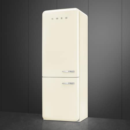 Smeg FAB38LCR5 koel-vriescombinatie Vrijstaand 481 l E Crème - Afbeelding 5