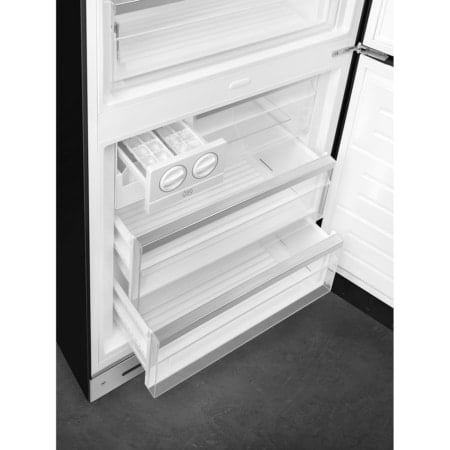 Smeg FAB38RBL5 koel-vriescombinatie Vrijstaand 481 l E Zwart - Afbeelding 16