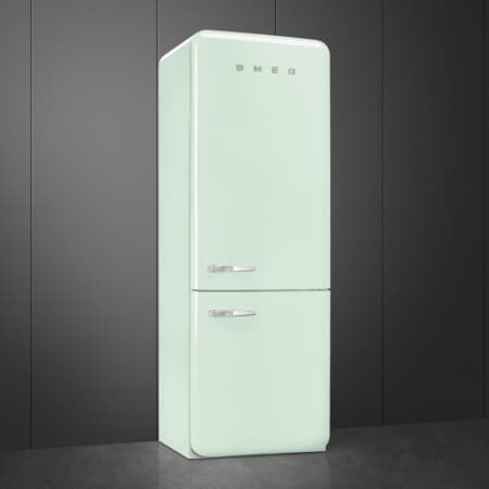 Smeg FAB38RPG5 koel-vriescombinatie Vrijstaand 481 l E Groen - Afbeelding 4