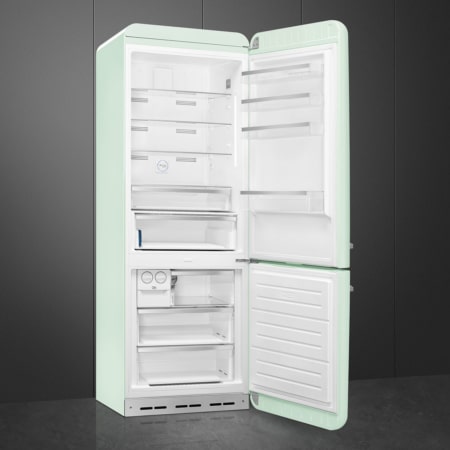 Smeg FAB38RPG5 koel-vriescombinatie Vrijstaand 481 l E Groen - Afbeelding 6