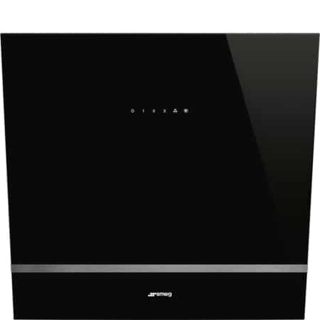 Smeg KV26N afzuigkap Muurmontage Zwart 666 m³/uur A - Afbeelding 8