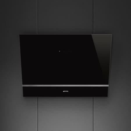 Smeg KV28N afzuigkap Muurmontage Zwart 666 m³/uur A - Afbeelding 5