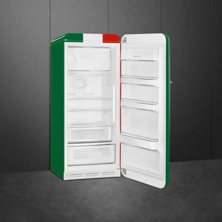 Smeg FAB28RDIT5 combi-koelkast Vrijstaand 270 l D Groen, Rood, Wit - Afbeelding 11