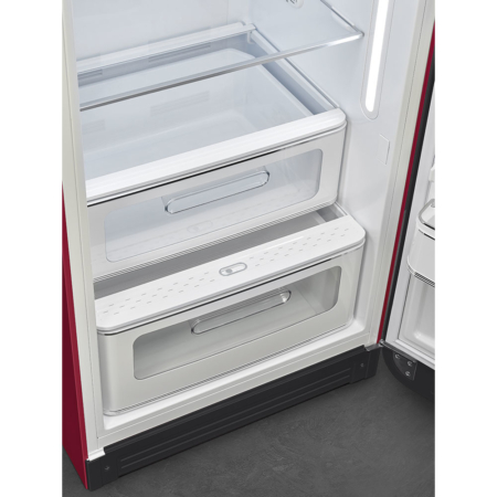 Smeg FAB28RDRB5 combi-koelkast Vrijstaand 270 l D Rood - Afbeelding 7