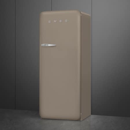Smeg FAB28RDTP5 combi-koelkast Vrijstaand 270 l D Bruin - Afbeelding 4