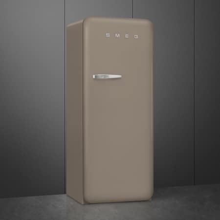 Smeg FAB28RDTP5 combi-koelkast Vrijstaand 270 l D Bruin - Afbeelding 3