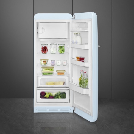 Smeg FAB28RPB5 combi-koelkast Vrijstaand 270 l D Blauw - Afbeelding 10