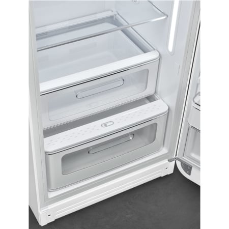 Smeg FAB28RWH5 combi-koelkast Vrijstaand 270 l D Wit - Afbeelding 5