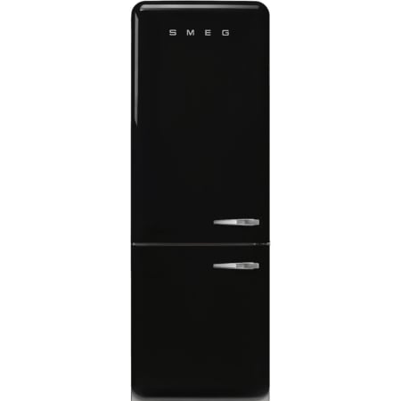 Smeg FAB38LBL5 koel-vriescombinatie Vrijstaand 481 l E Zwart - Afbeelding 4