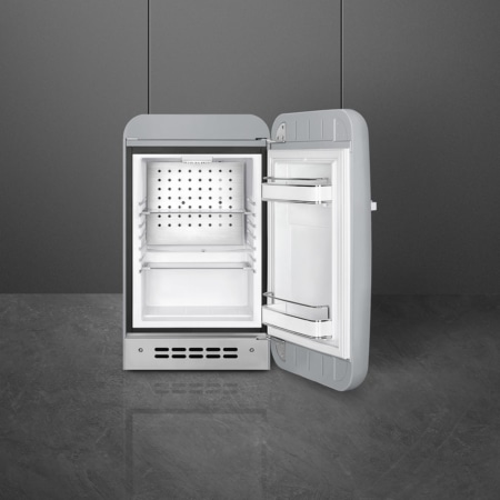 Smeg FAB5RSV5 koelkast Vrijstaand 34 l D Grijs - Afbeelding 3