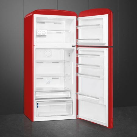 Smeg FAB50RRD5 koel-vriescombinatie Vrijstaand 524 l E Rood - Afbeelding 6