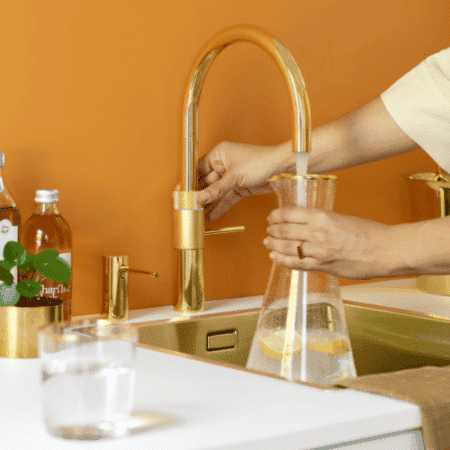 QUOOKER FUSION ROUND GOUD LOSSE KRAAN – KFRGLD - Afbeelding 2