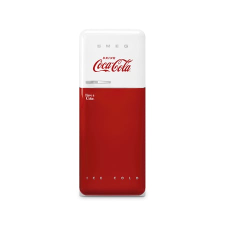 Smeg FAB28RDCC5 combi-koelkast Vrijstaand 270 l D Rood, Wit - Afbeelding 11